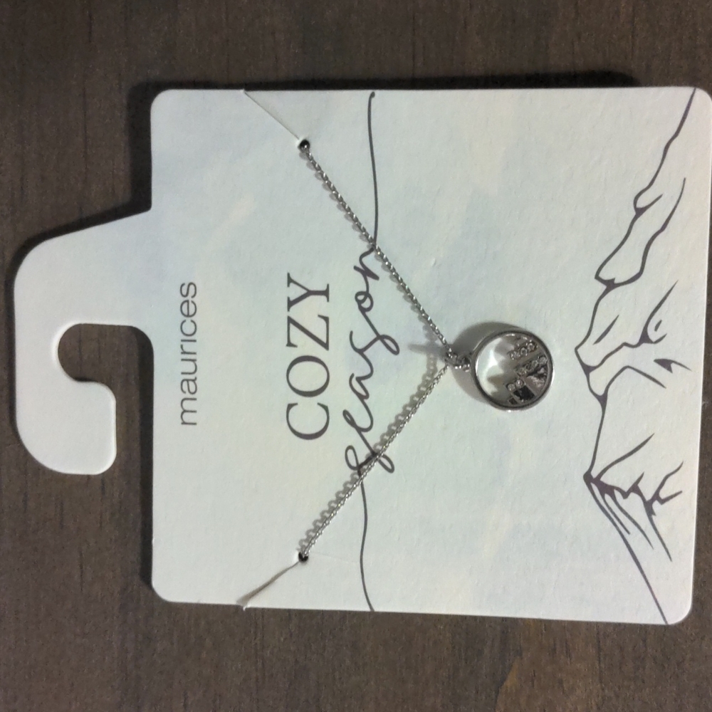 Maurice's Dainty Silver Mountain Necklace